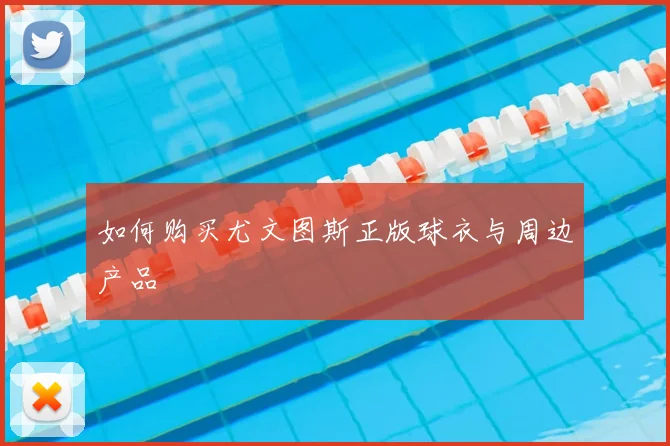 如何购买尤文图斯正版球衣与周边产品